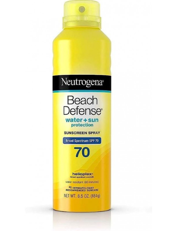 Neutro Beach Defense Sun Spray spf70 3x6 5oz 4